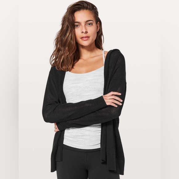 Lululemon Still Movement Wrap - Black - Picture 1 of 4